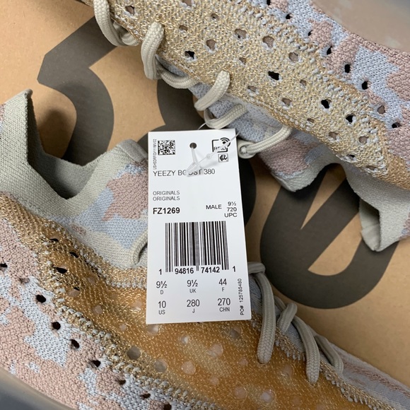 Adidas Boost Yeezy Boost 380 Pepper FZ1269 10 - Picture 10 of 10
